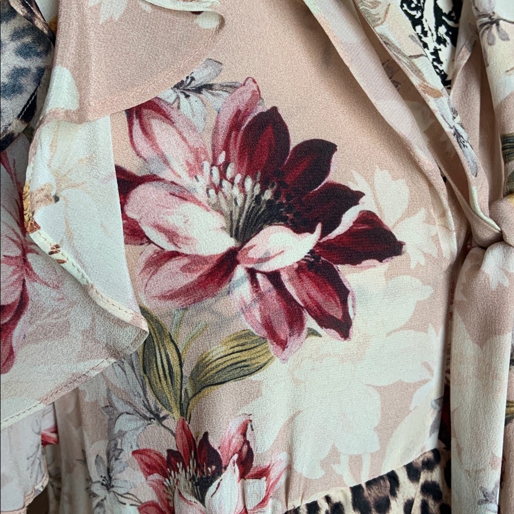 Anthropologie Kachel silk maxi dress - Picture 5 of 9